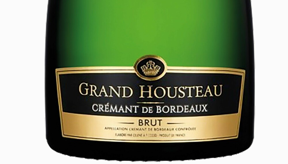 GODT KJØP: Grand Housteau Crémant de Bordeaux Brut.