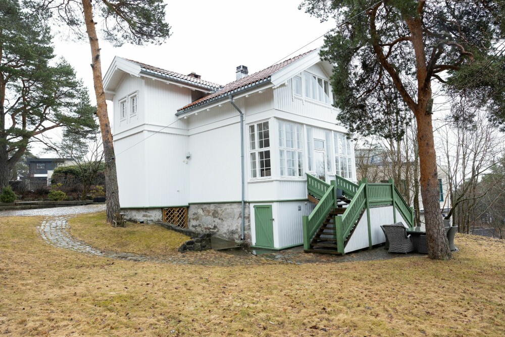 <b>EKEBERG:</b> Huset fra 1867 på Ekeberg i Oslo er fredet utvendig – og det er også hagen.