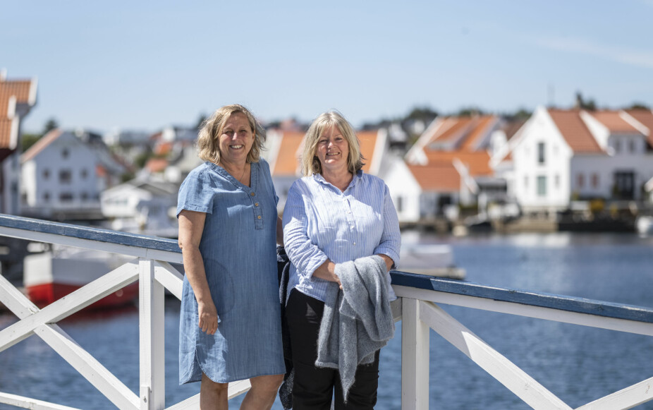 KARMØY: På sørspissen av Karmøy ligger Skudeneshavn, hvor Liv Jorunn og Torhild har vokst opp og bor i hvert sitt hvitmalte hus. Seilskutebyen hadde stort sildefiske på 1800-tallet, og i gamlebyen ligger et av de best bevarte kystbymiljøene i landet.