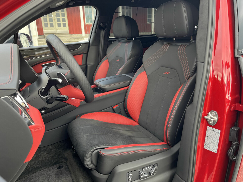 I TOPPKLASSE: Komfort i toppklasse med nær sagt uendelige innstillingsmuligheter.