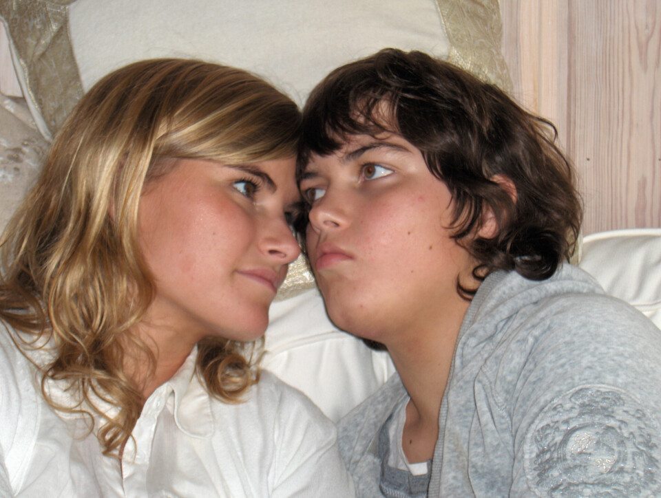 GODE MINNER: Det er også mange gode minner fra oppveksten. Siri jobbet hardt for at Silje skulle være med i samværet i familien.