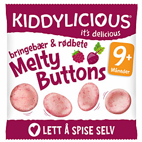 MELTY BUTTONS: Fra Kiddylicious.