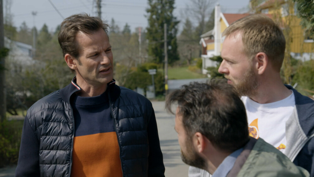 <b>SKUESPILLER:</b> Jon i rollen som den arrogante forretningsmannen Christian Kopperud i NRK-serien «Side om side».