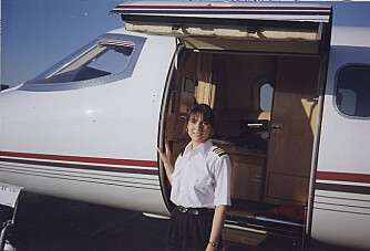 <b>SISTE LIVSTEGN:</b> Tross sin unge alder var Stephanie Bellegarrigue en erfaren og anerkjent pilot. Hennes ord var de siste som kom fra spøkelsesflyet.