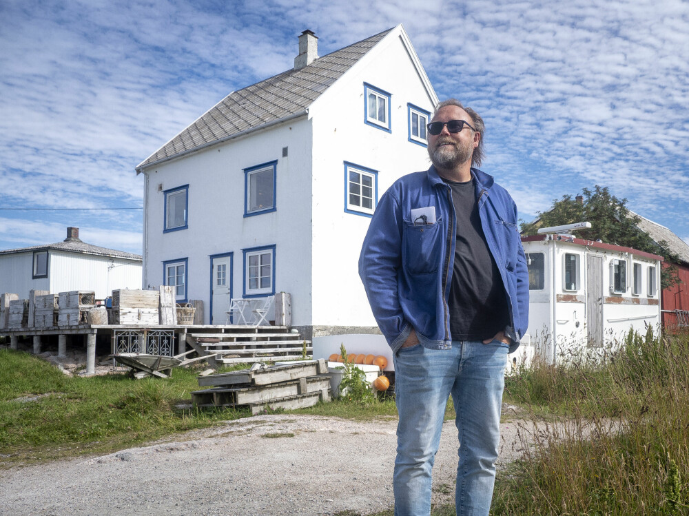<b>ENTUSIASTEN:</b> Dokumentarjournalisten og forfatteren Ola Flyum har funnet sitt paradis på Sula. Han driver blant annet serverings- og kulturstedet Terna Brygge.
