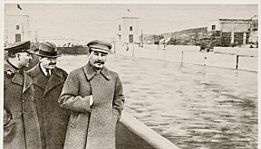 Fjernet: Samme bilde etter at Stalin fjernet Jezjov fra jobben og henrettet ham