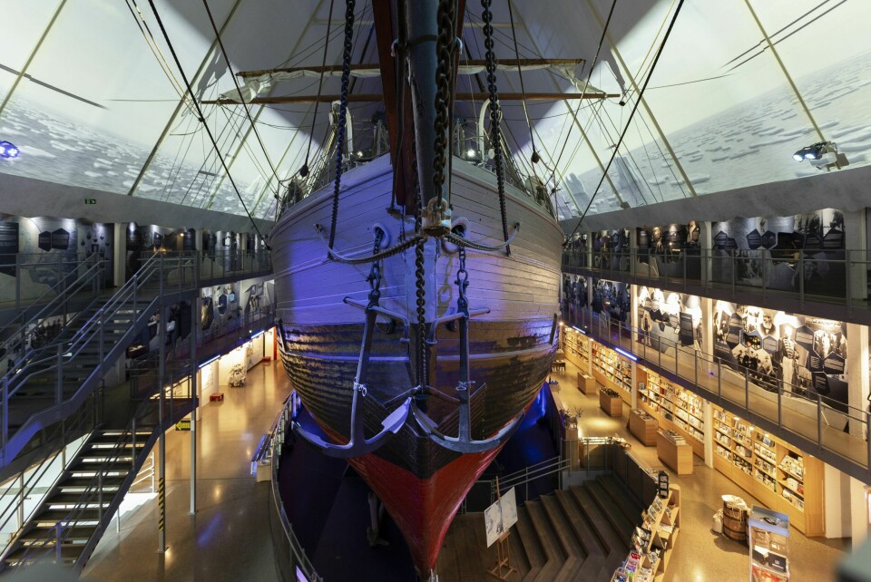 FRAMMUSEET: Siden 1936 har «Fram» befunnet seg under kobbertaket på Bygdøynes.