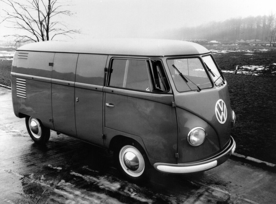 ORIGINALEN: Slik så den første VW Transporter ut ved lanseringen i 1950.
