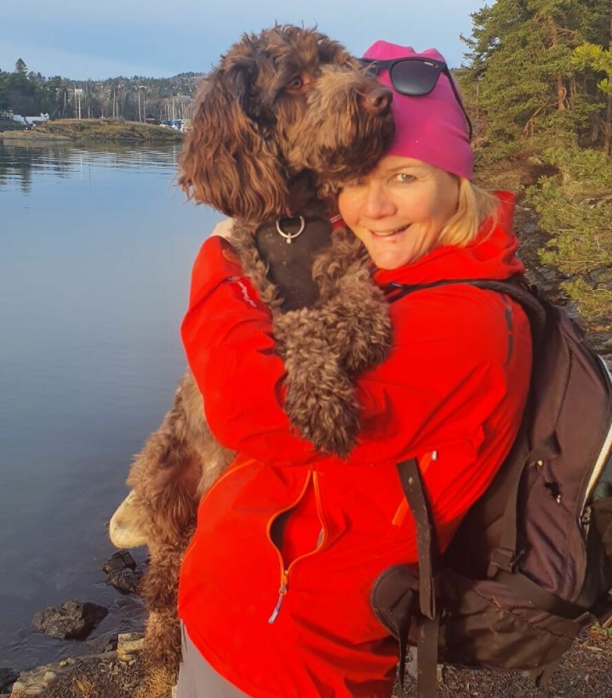 TURVENN: Cobber-dogen Bamse er en trofast turkompis.