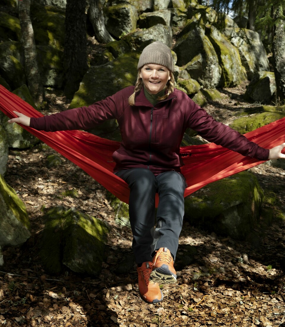 TURBOK: Til høsten er Anne Lindmo aktuell med boken Min tur. Her deler hun blant annet sin kjærligheten for tur og historier livet så langt.