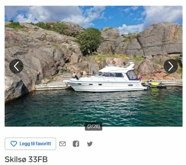 TRADISJONELL: Skilsø 33 FB er et stykke norsk båtbyggerkunst uten altfor heftig prislapp.