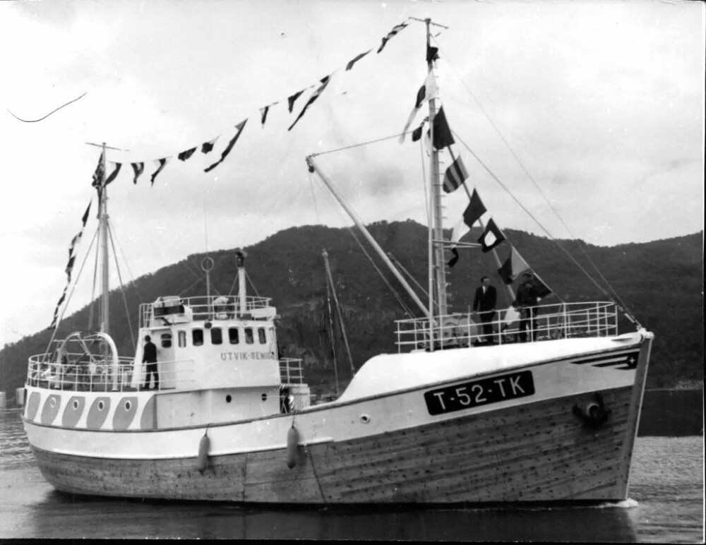 <b>PÅRENT:</b> Fiskebåten «Utvik Senior» ble rent i senk av et stort skip – med spiss baug, fastslo ekspertene.