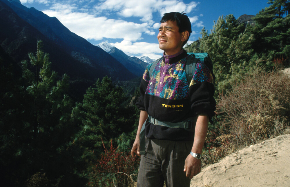 <b>TÅLMODIG:</b> Babu Chiri Sherpa ble nasjonalhelt i hjemlandet Nepal etter at han på sitt tiende besøk på toppen av Mount Everest holdt ut i 21 timer uten oksygen før han gikk ned igjen.