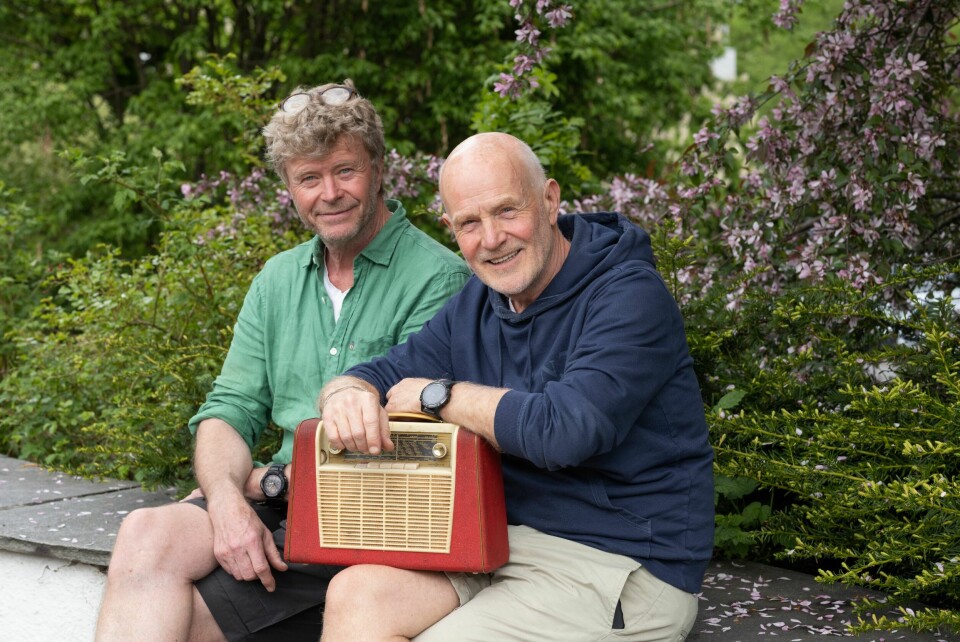 GAMLE TRAVERE: Øystein Bache og Rune Gokstad er kjent fra både påske- og julenøtter og kritikerroste reiseprogrammer – og ikke minst fra Reiseradioen.