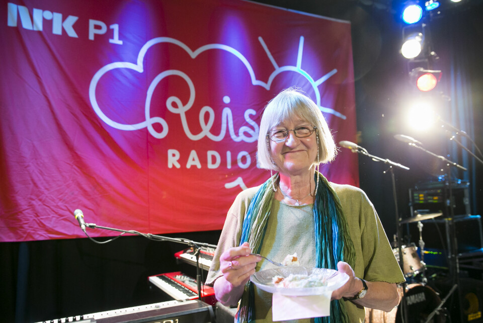 EN LEGENDE: Else Michelet var en intelligent satiriker, klok feminist og dyktig programleder. Hun ledet både Nitimen og Reiseradioen i mange år, og også det populære programmet Hallo i Luken.