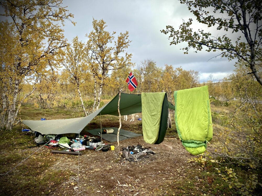 <b>TARP: </b>Et billig og enkelt alternativ til telt.