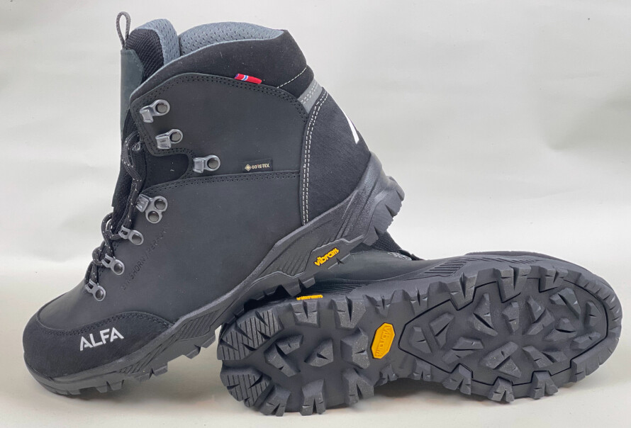 TESTENS DYRESTE: Synshorn-modellen fra Alfa er testens dyreste sko. Den får likevel ikke topp-plassering hos testpanelet.