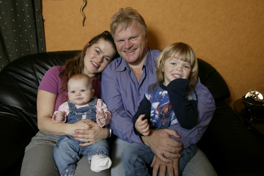 <b>STOLTE:</b> Pia og William ble foreldre til Sebastian og vesle Nicoline tidlig på 2000-tallet.
