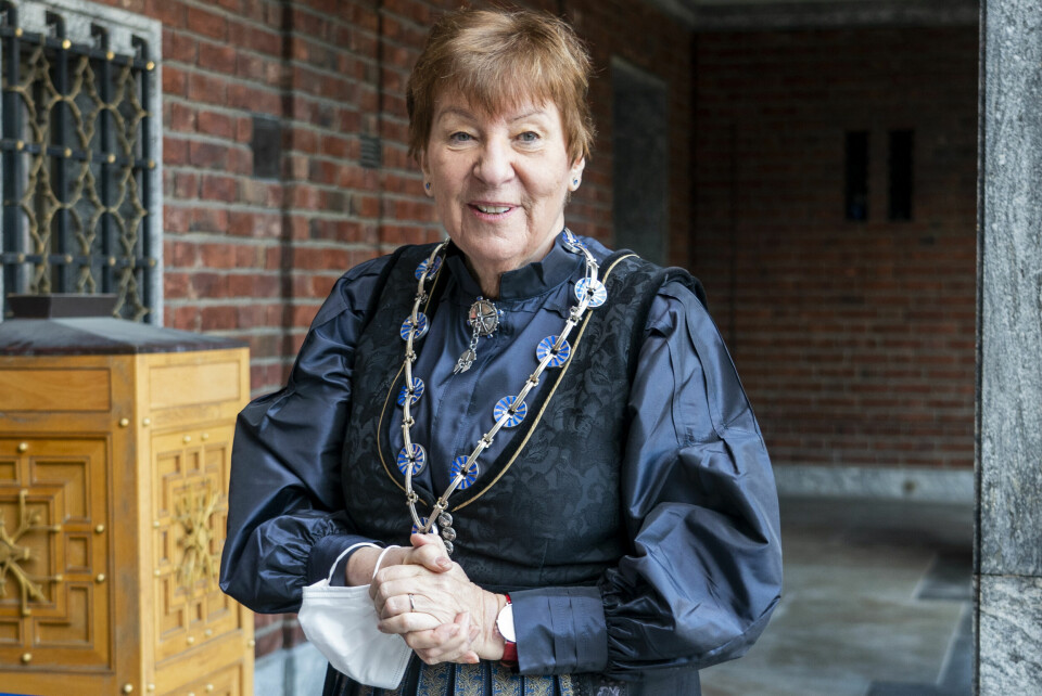 LIGNER SIN FAR: Marianne Borgen er ordfører i Oslo og har vært på jobb med kronprinsen flere ganger. Hun synes han har den samme folkeligheten og evnen til kontakt som sin far.