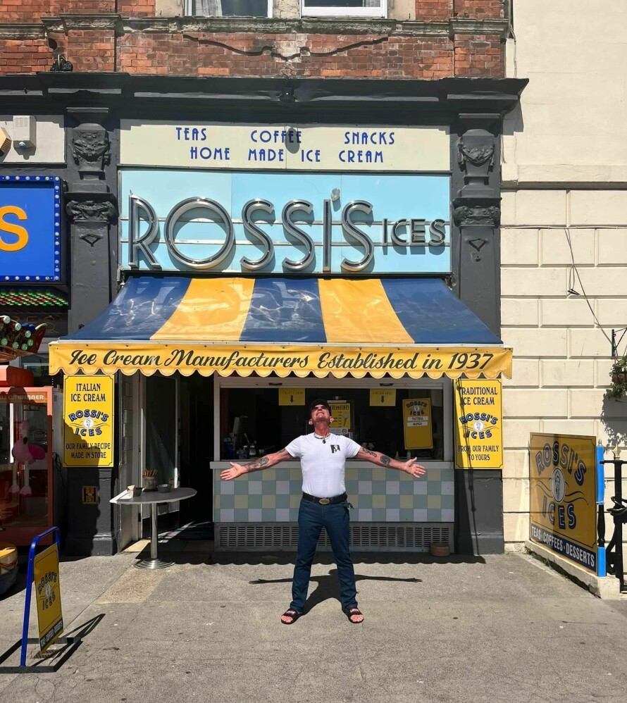 Is-arv: Fioravanti Figliolini åpnet Rossi's Ices i 1937. Nå er det Fulvio «Figgy» Figliolini som driver stedet. Han er tredje generasjon og tok over etter sin far, Eugenio, i 1976.