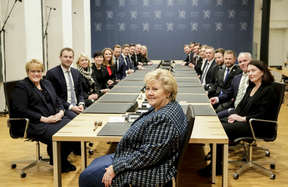 <b>HÅPER PÅ COMEBACK:</b> Erna var statsminister fra 2013 til 2021 og har klare ambisjoner om å komme tilbake i sjefsstolen. 