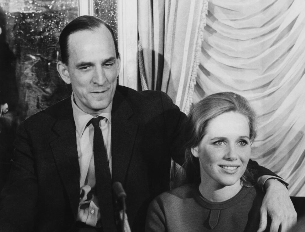 <b>PAR I HJERTE:</b> Ingmar Bergman (1918 - 2007) og Liv Ullmann fotografert i 1968. Sammen har de datteren Linn Ullmann.