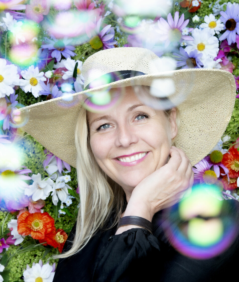 LINN SKÅBER: Linn Skåber får aller mest feriefølelsen på Hvaler, sør for Fredrikstad, der hun har hytte.