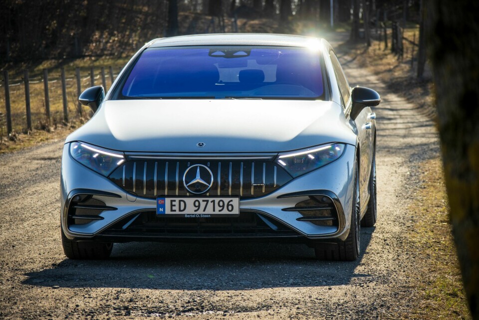 TØFFERE: I AMG-utgave får EQS-modellen egenskaper som går noe utover luksusfølelsen fra de andre variantene.