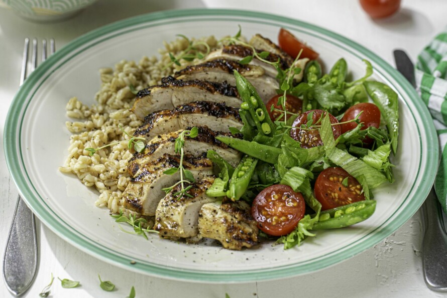 KYLLING MED APPELSINSMAK: En mettende og smakfull middagsrett, en av Jenny Jenssens favoritter.