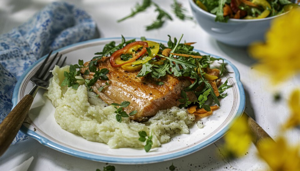 LAKS: Laks med godt tilbehør holder deg mett lenge.