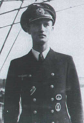 <b>BEORDRET FULL TAUSHET:</b> Oberleutnant zur See Hans-Joachim Förster holdt holdet kaldt og stolte på at hans ubåt U480 skulle forbli usynlig for allierte sonarer. 