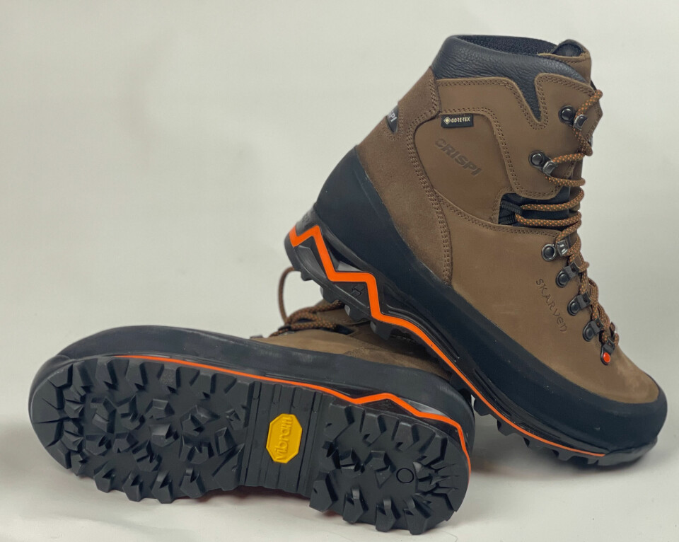 BEST I TEST: Skarven-modellen fra Crispi ble testvinner, og er en sko panelet vil anbefale til alle slags turer.