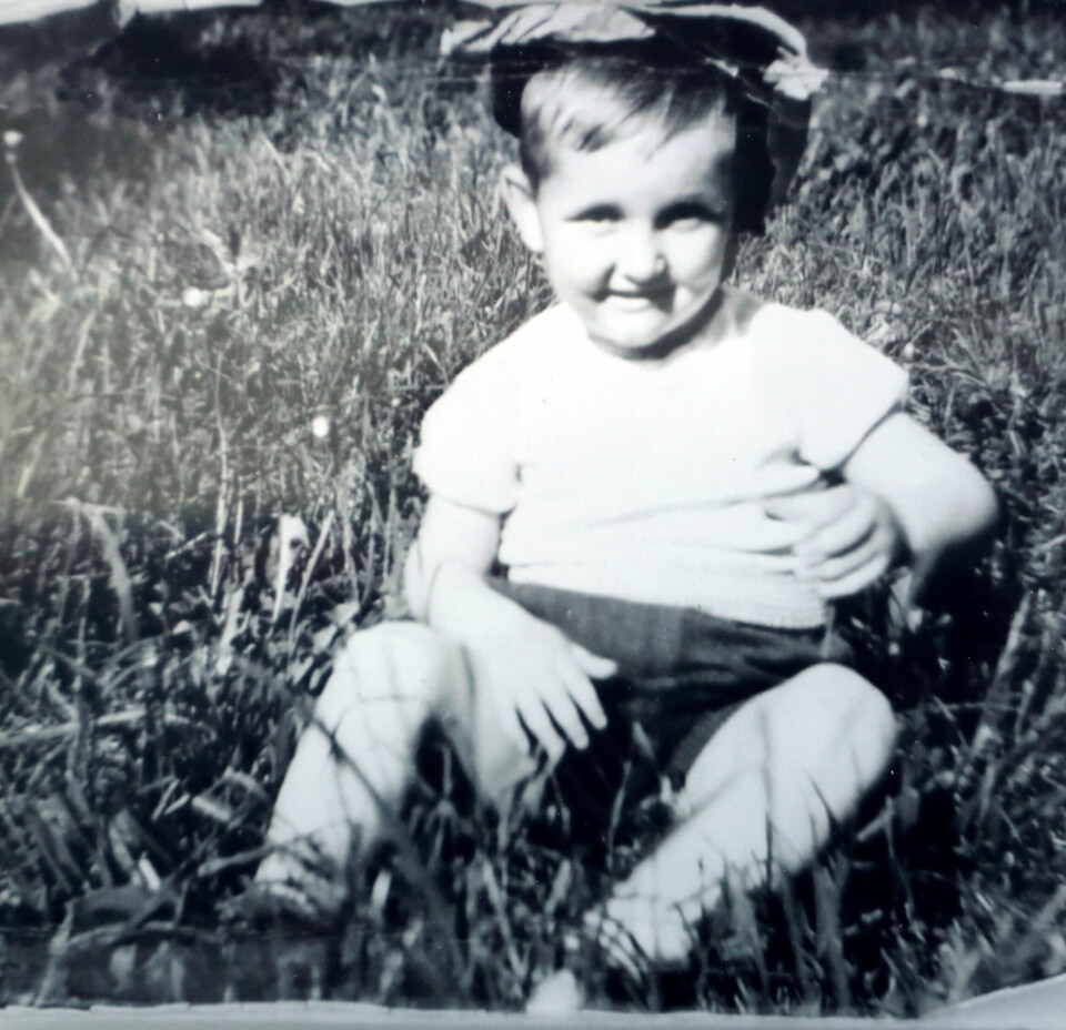 DEN YNGSTE: Frans kom til barnehjemmet bare to år gammel. Mellom 1900-1960 ble 1500 barn av omstreifere tatt fra familiene sine. Frans var én av dem.