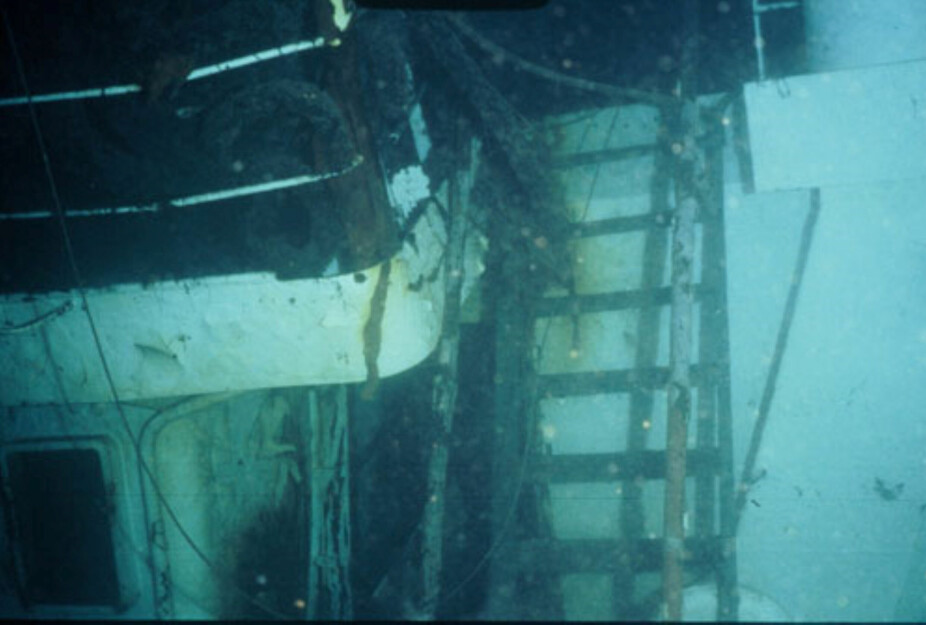 <b>BILDEBEVIS:</b> David Mearns brukte kort tid på å lokalisere M/V Lucona på 4200 meters dyp.