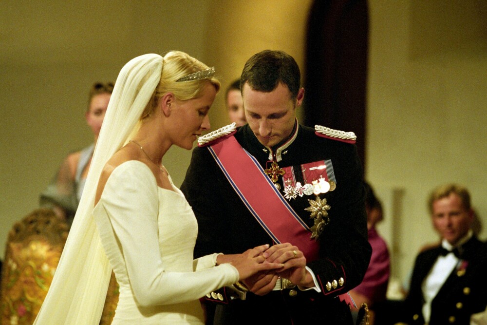 <b>BRYLLUPET:</b> 25. august i år det 22 år siden kronprinsesse Mette-Marit og kronprins Haakon ga hverandre sitt ja.