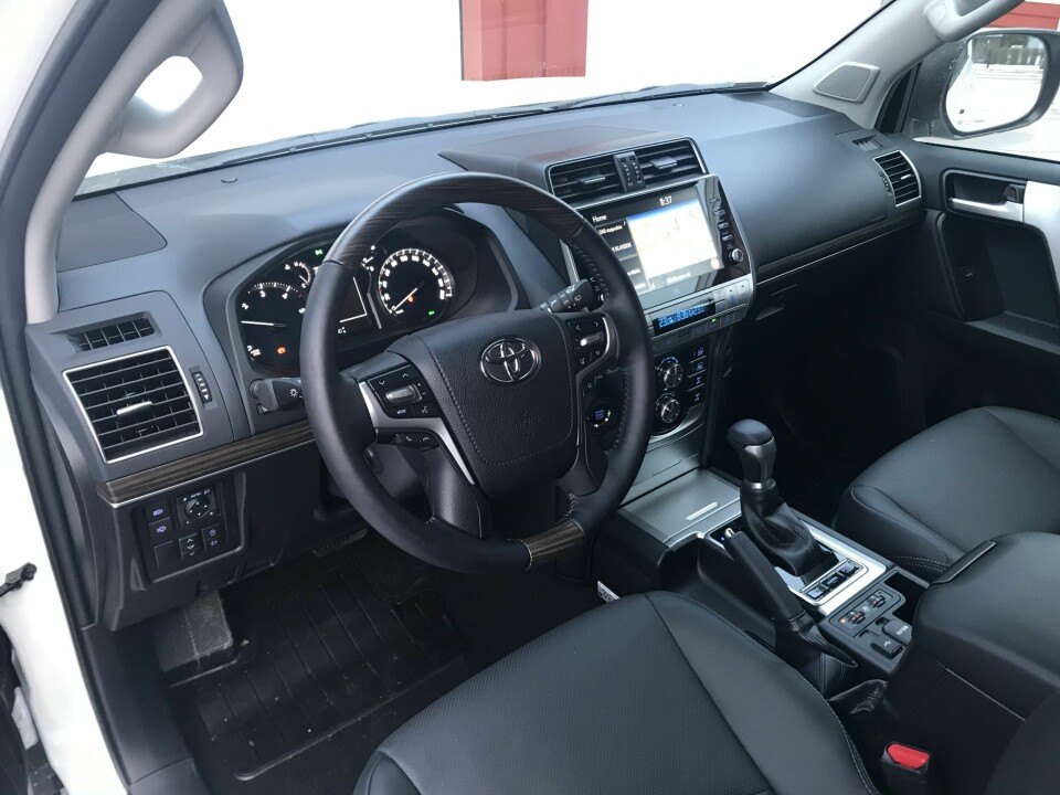 ENKLERE: Førermiljø er funksjonelt, men noe enklere i forgjengeren.