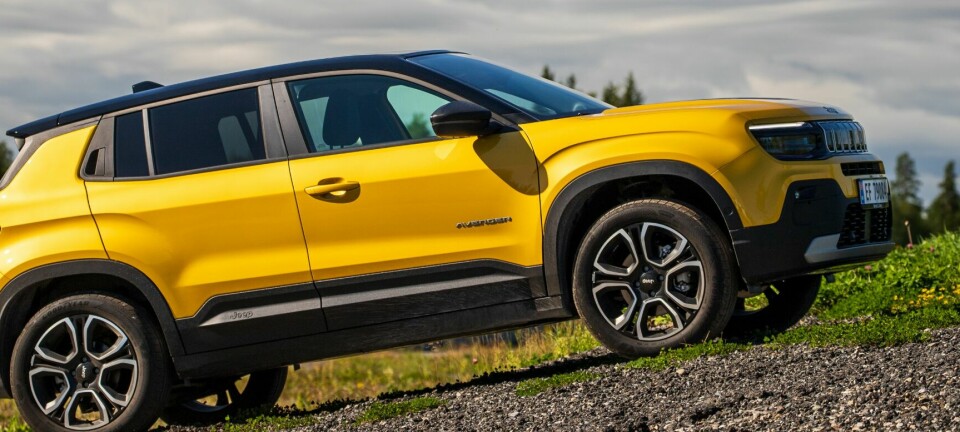 Utrolig at den skiller seg så kraftig ut