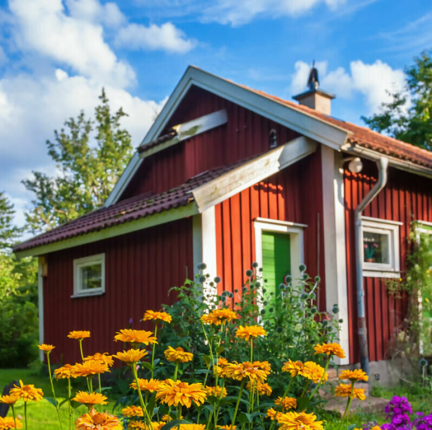 BYGGE PÅ: De ønsker å bygge på hytta på festetomt. I festekontrakten står det ikke noe om størrelse og antall hytter.