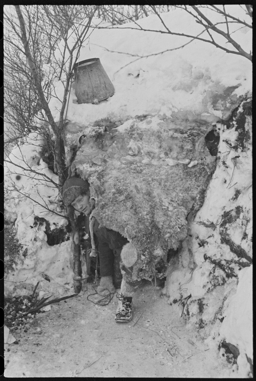 <b>KUMMERLIG:</b> Etter en lang vinter i huler og gammer på Sørøya begynte det å stå om livet for folkene som hadde rømt unna tyskerne. 
