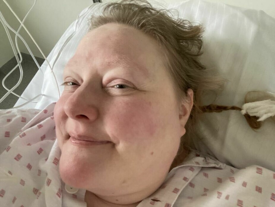 MANGE SYKEHUSOPPHOLD: Anne-Stine Ruud Husevåg har tilbrakt utallige timer på sykehus på grunn av lupus og alle følgesykdommene hun har fått.