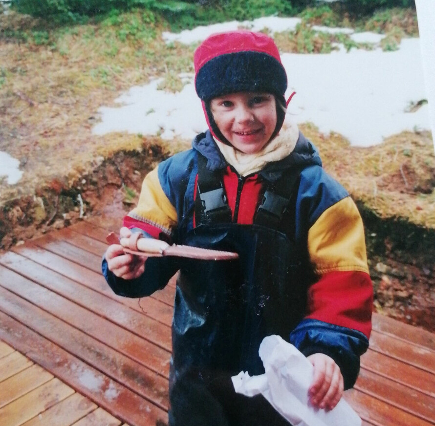 OPPVEKST: Nanna Sofie het han i mange år. Men innerst inne visste han at han var gutt.