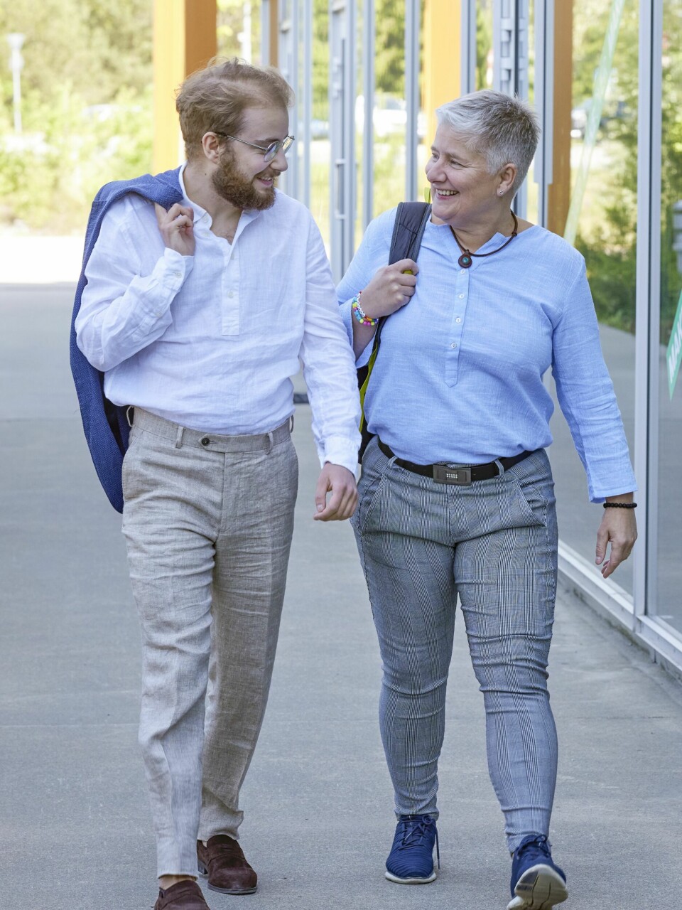 GOD STØTTE : For mamma Sonja var det viktig å trygge Mats i det han sto i, og sørge for at prosessen med å skifte kjønn gikk i den farten som var passelig.