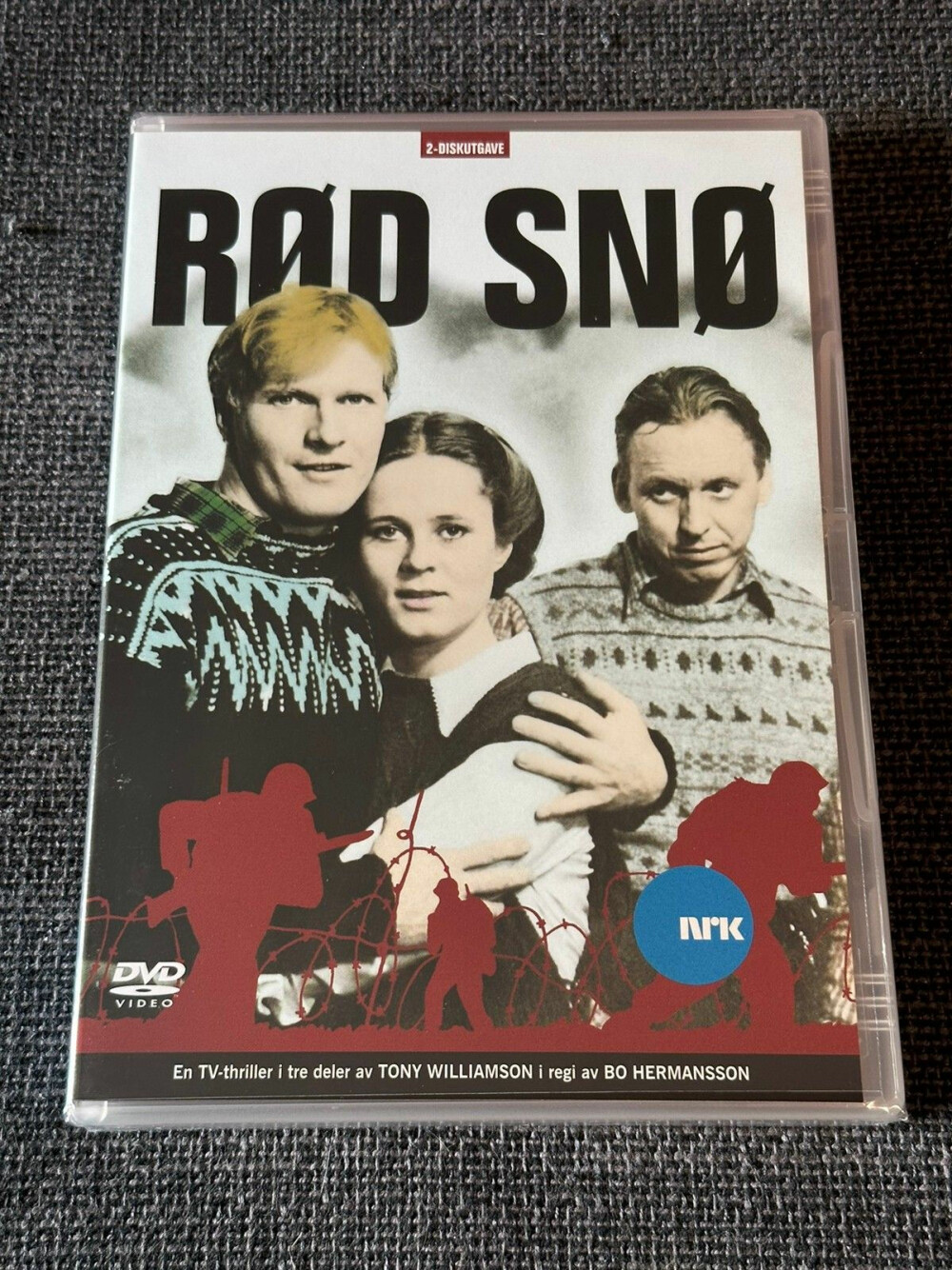 <b>SVORSK KRIM:</b> I den svensk-norske TV-serien Rød Snø fra 1985 spilte Kjersti sammen med Sven Nordin og Tomas von Brömssen. Serien ble en stor suksess i begge land. 