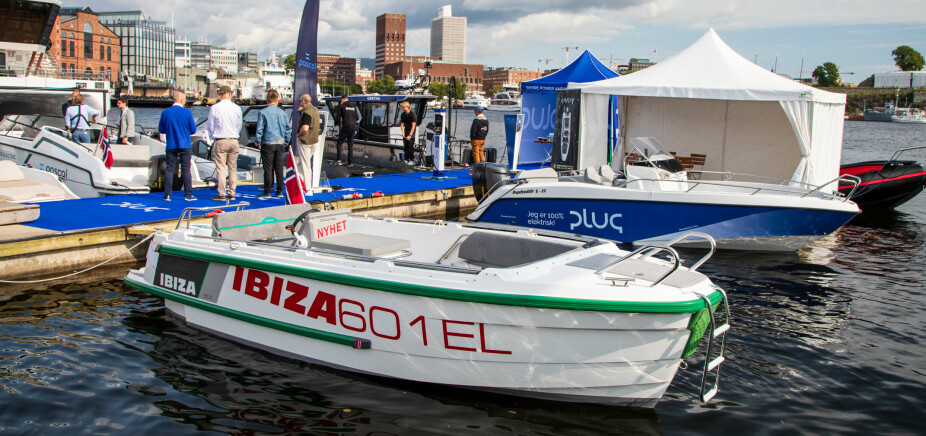 <b>EGEN BRYGGE:</b> Ibiza 601 EL er en viktig nyhet på elbåtfronten. Den ligger sammen med flere andre interessante elbåter med egen plassering på Båter i Sjøen 2023.