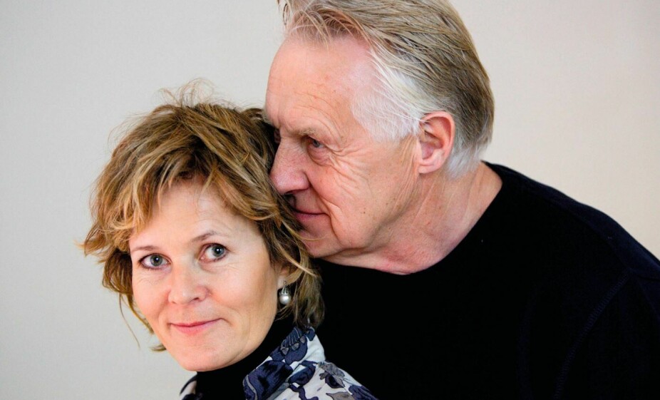 SAMMEN PÅ SCENEN OG I LIVET: Skuespillerne Sverre Anker Ousdal og Kjersti Holmen delte ofte scene og var samboere i lang tid.