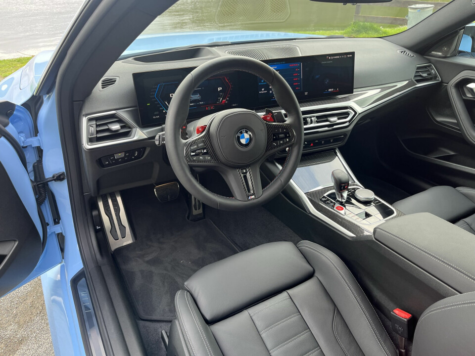 KJØREFOKUSERT: Idiotsikker layout som gir mest mulig fokus på kjøring