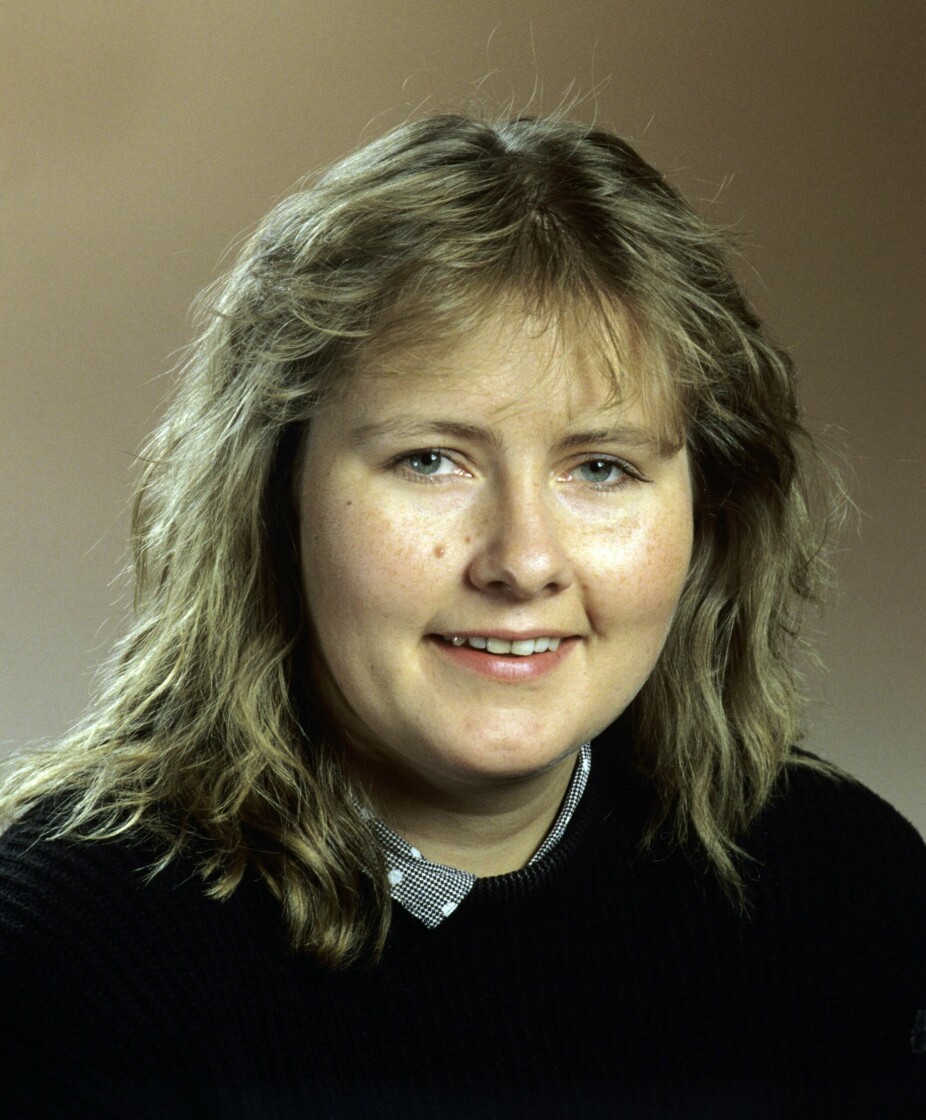 <b>28 ÅR: </b>Da Erna Solberg var 28 år gammel ble hun valgt inn på Stortinget for Hordaland.