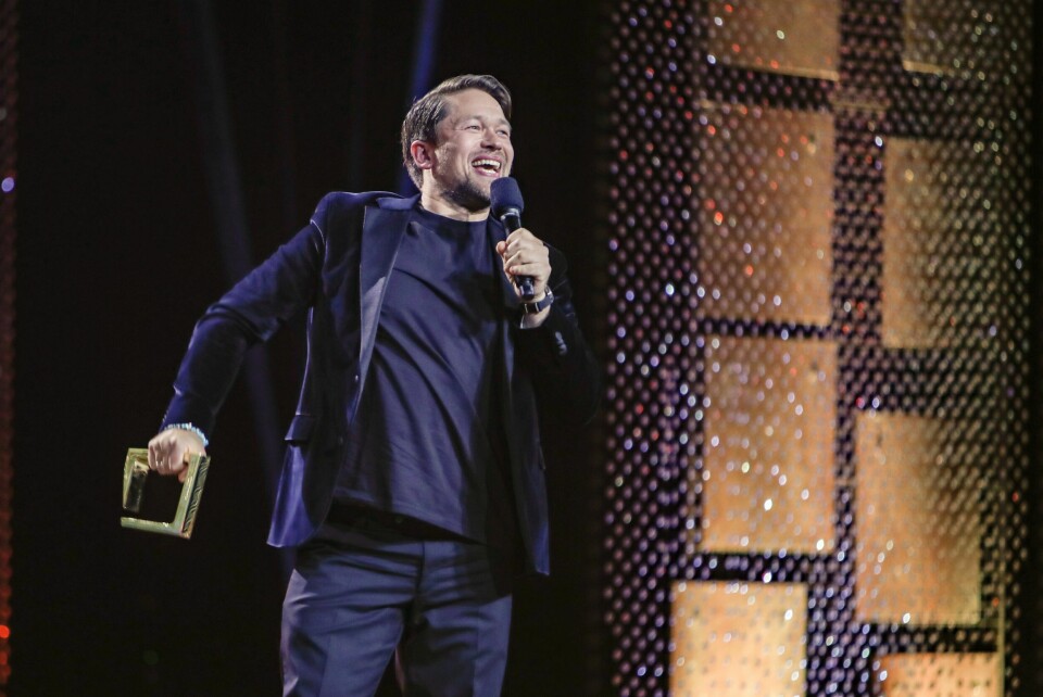 VANT: Jakob Oftebro var nominert til Gullruten for første gang og vant prisen for beste birolle.