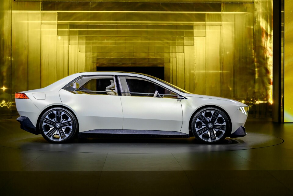 VERDENSPREMIERE: BMW Vision Neue Klasse hadde nylig verdenspremiere på bilutstillingen i München.