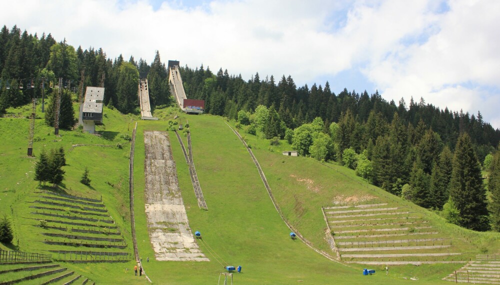 OL i 1984: Igman-bakkene som ble bygget til de olympiske leker i Sarajevo i 1984.